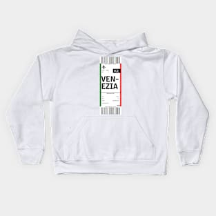 Boarding pass for Venice Kids Hoodie